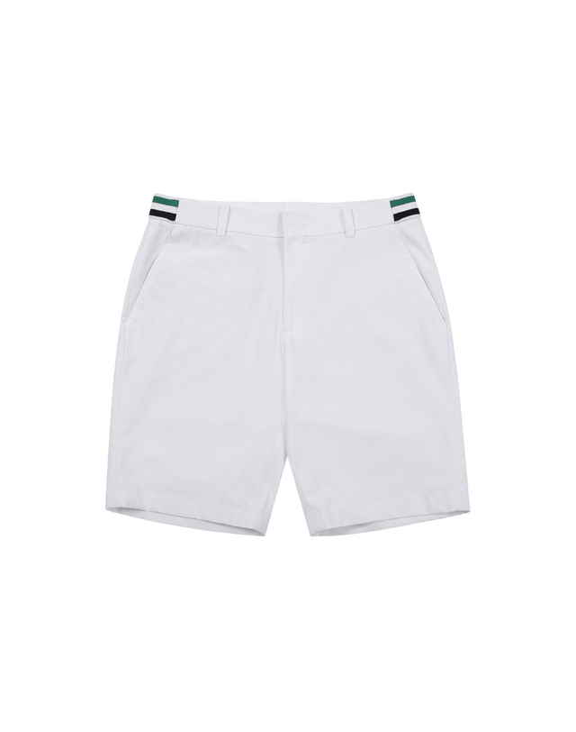 마틴골프 Side band Shorts_White (Men) 흰색 착용컷