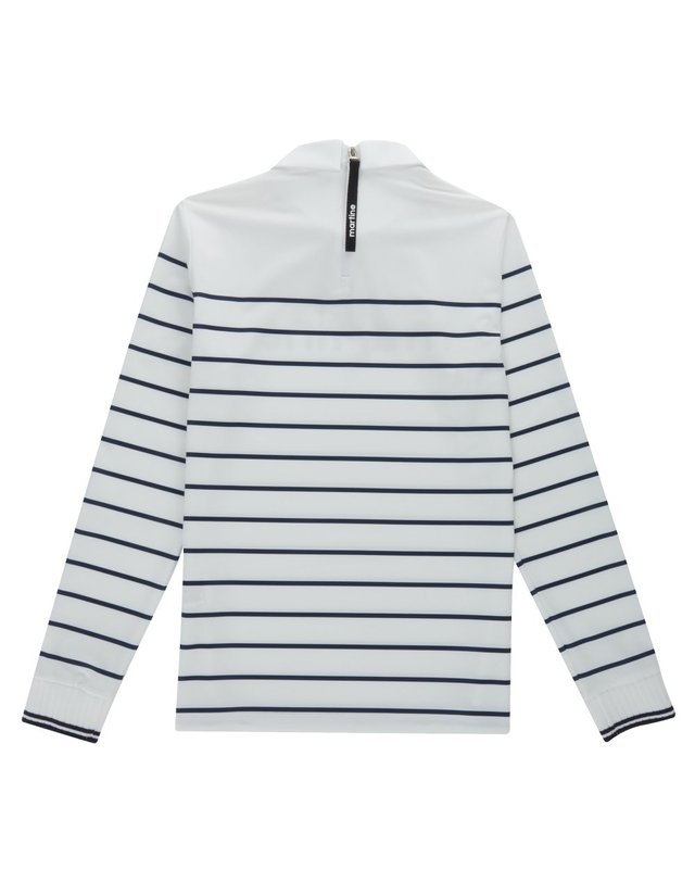 마틴골프 Comfy Stripe T-Shirts_White 흰색 착용컷