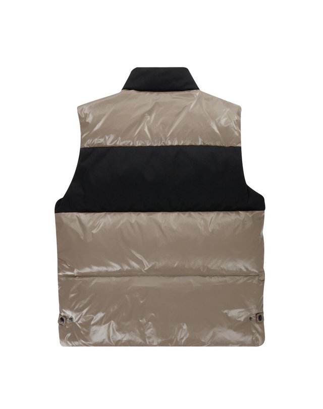 마틴골프 Glossy Down Vest_Beige (Men) 베이지 착용컷