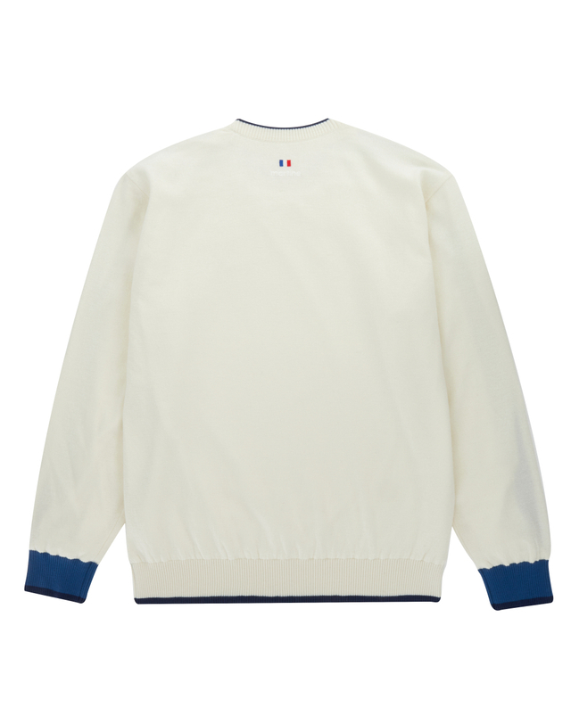 마틴골프 Basic Windshield Pullover_Ivory (Men) 아이보리 착용컷