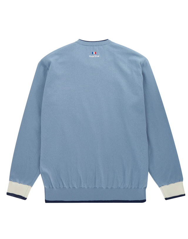 마틴골프 Basic Windshield Pullover_Blue (Men) 블루 착용컷