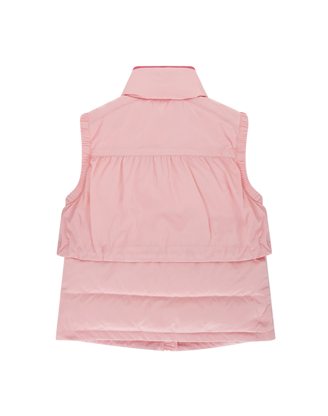 마틴골프 Double Wrap Down Vest_Pink 핑크 착용컷
