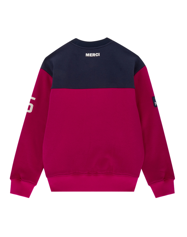 마틴골프 Fleece Lining Sweat Shirts_Pink 핑크 착용컷