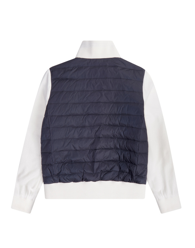 마틴골프 Knit Hybrid Down Jacket_Navy 네이비 착용컷