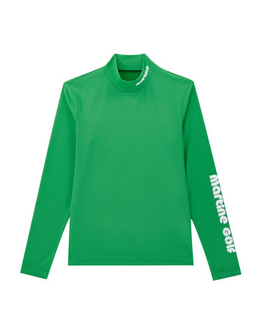 Stretch Mock Neck Shirts_Green