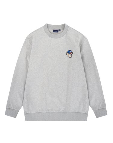 Basic Sweat Shirts_M/Grey (Men)