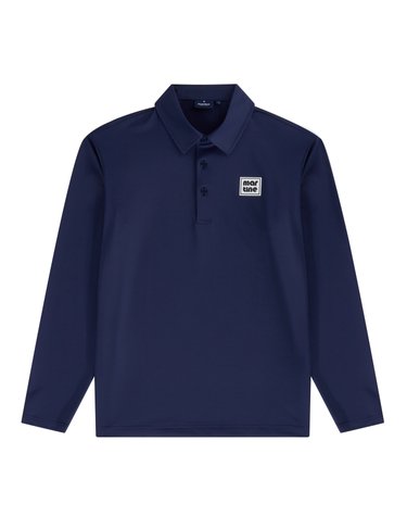 Basic Stretch Polo Shirts_Navy (Men)