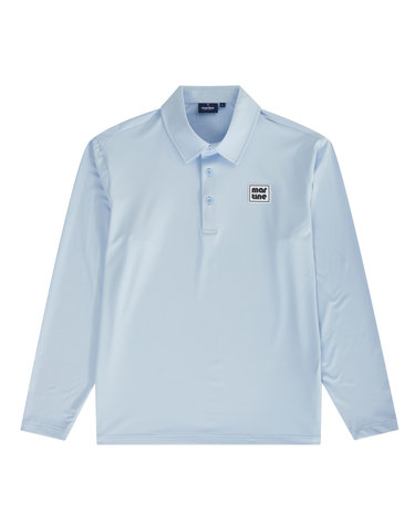 Basic Stretch Polo Shirts_S/Blue (Men)