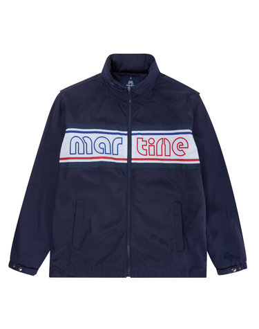 Logo Block Hoody Jacket_Navy (Men)