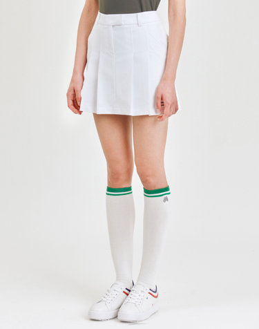 Stretch Golf Culotte_White