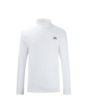 Stretch Mock Neck Baselayer_O/White (Men)