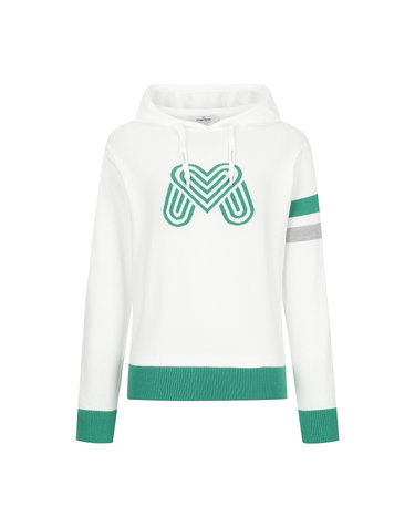 Hoody Logo Sweater_O/White