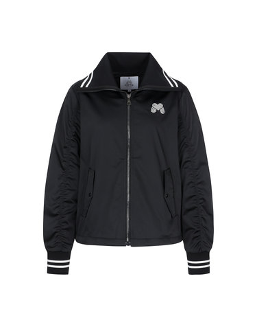 Collar Knit Point Jumper_Black