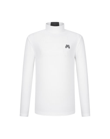 Neck Logo Point Baselayer_White (Men)