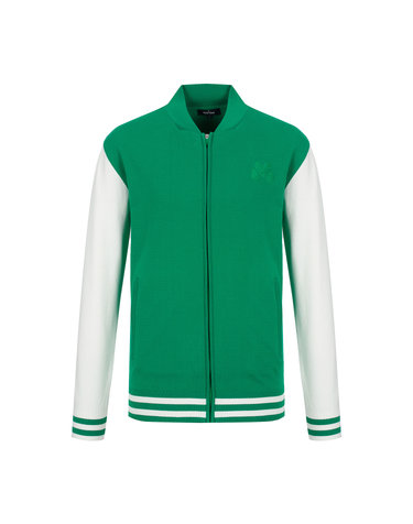 Stadium Zip-up Cardigan _Green (Men)