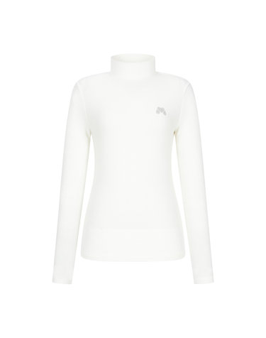 Turtle Neck Baselayer_O/White