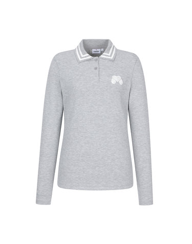 Collar Point Polo Shirts_M/Grey