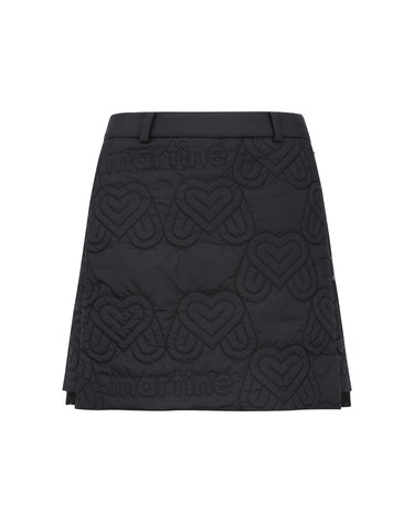 Logo Quilting Culotte_Black
