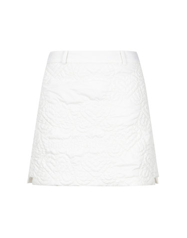 Logo Quilting Culotte_O/White