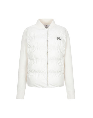Hybrid Ballpadding Jumper_O/White