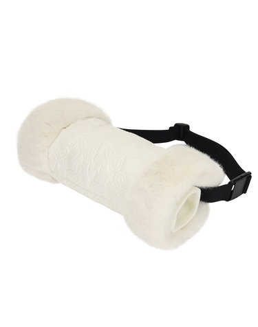 Quilting Padding Hand Warmer_O/White