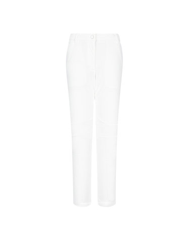 Logo Quilting Basic Pants_O/White