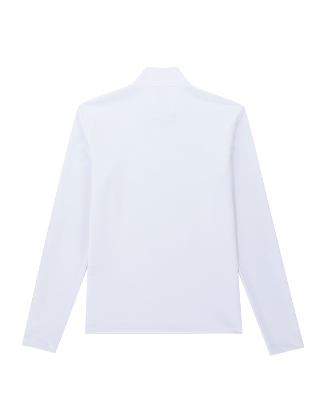 마틴골프 Stretch Mock Neck Shirts_White 흰색 착용컷