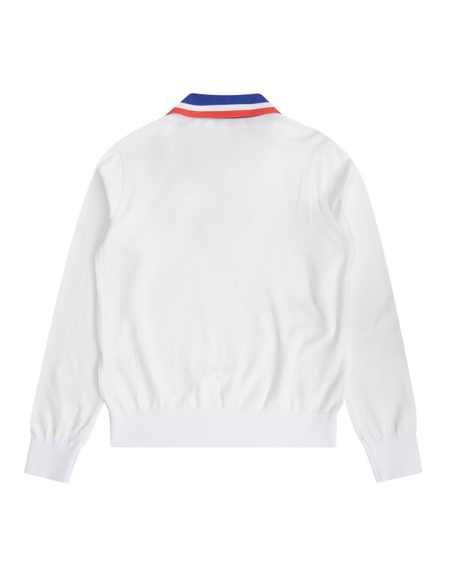 마틴골프 Collar point Sweater_White 흰색 착용컷