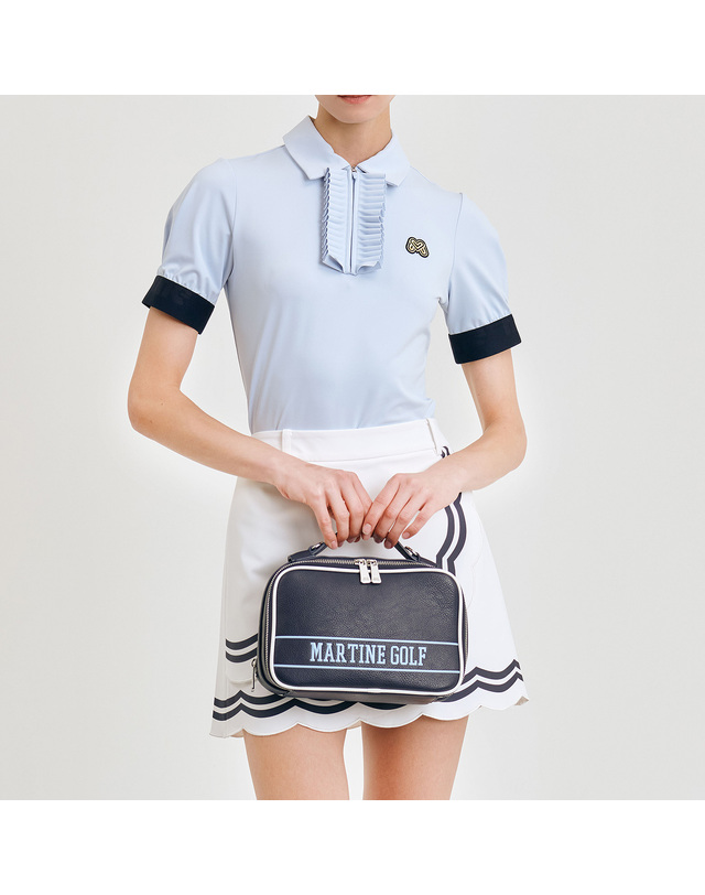 마틴골프 Tote bag Pouch_Navy 네이비 착용컷