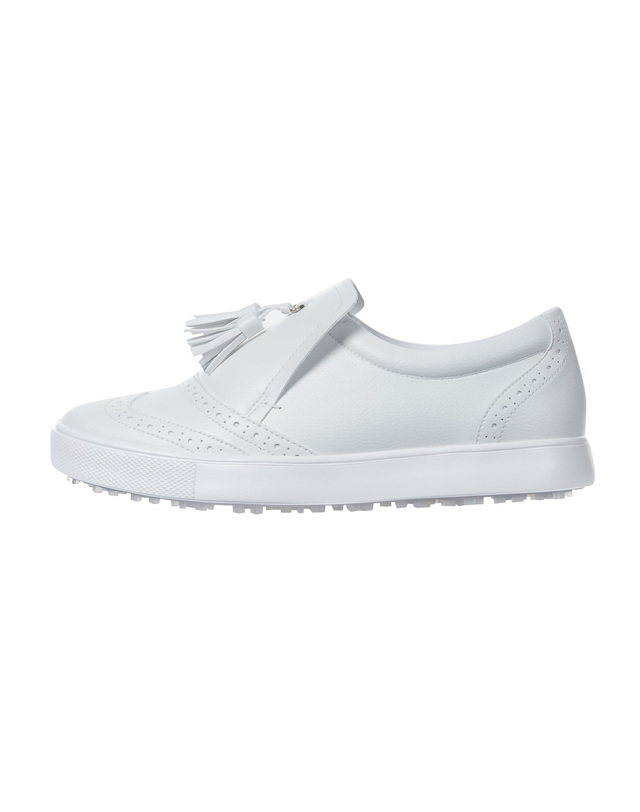마틴골프 Tassel Slip-on_White (Men) 흰색 착용컷