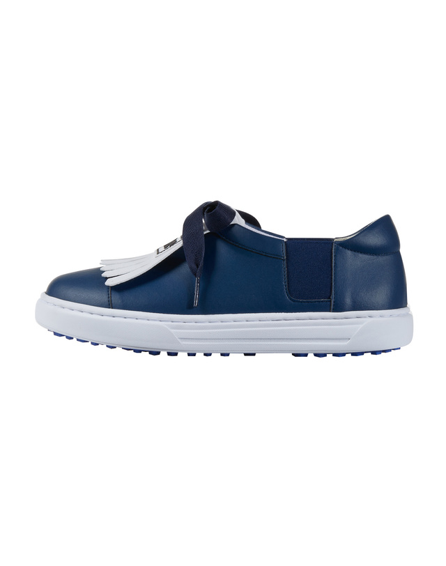 마틴골프 Light Tassel Slip-on_Navy 네이비 착용컷