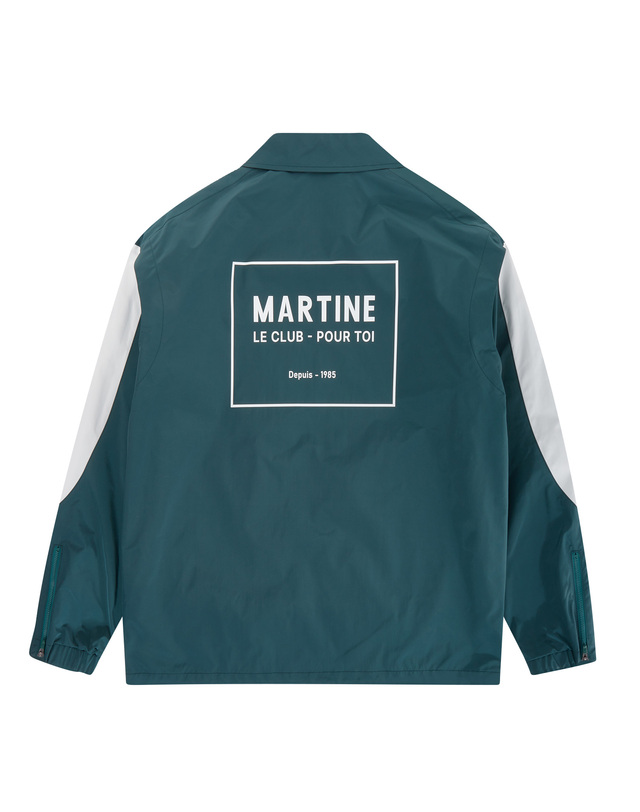 마틴골프 Lining Jumper_Turquoise (Men) 그린 착용컷