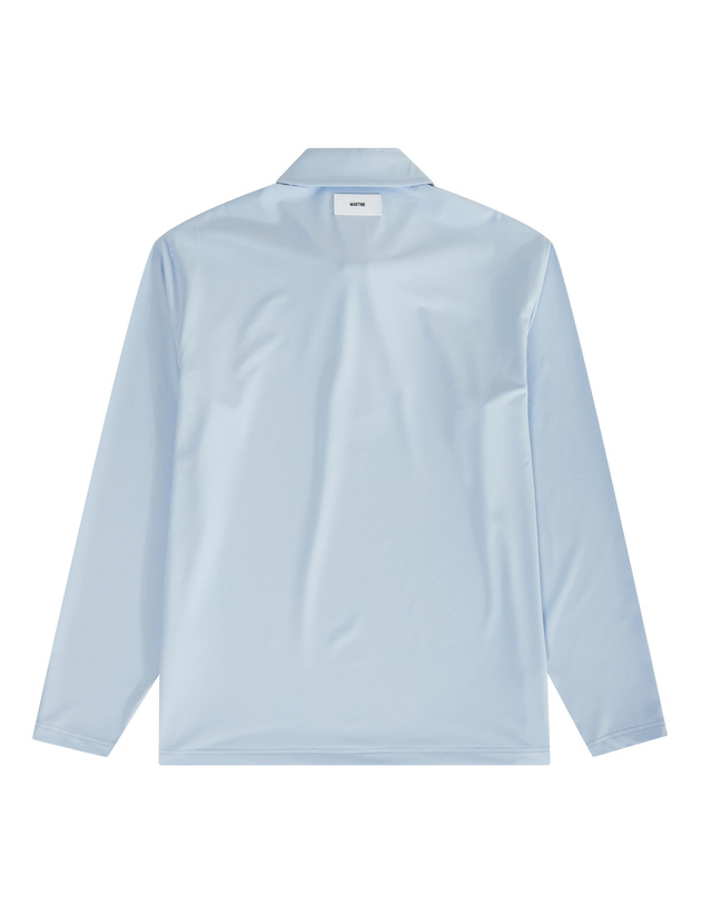 마틴골프 Basic Stretch Polo Shirts_S/Blue (Men) 블루 착용컷