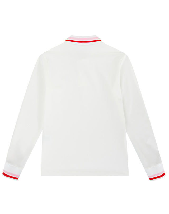 마틴골프 Double Collar Polo Shirts_White 흰색 착용컷
