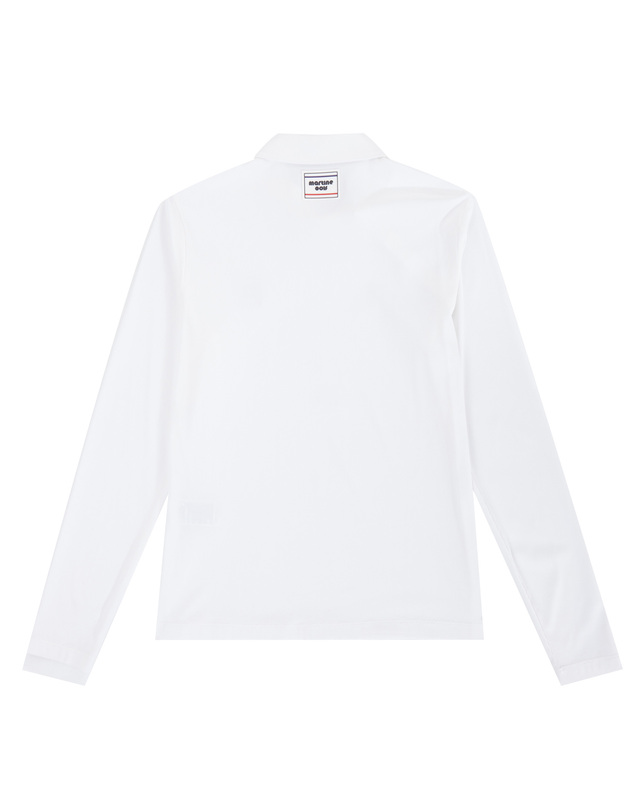 마틴골프 Collar Point Shirts_White 흰색 착용컷