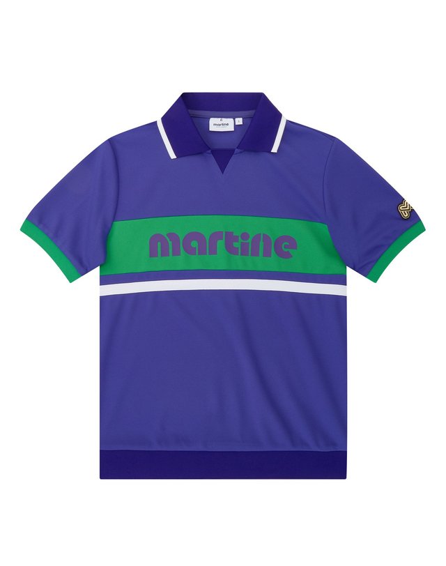 마틴골프 One Point Block Polo Shirts_Navy 네이비 착용컷
