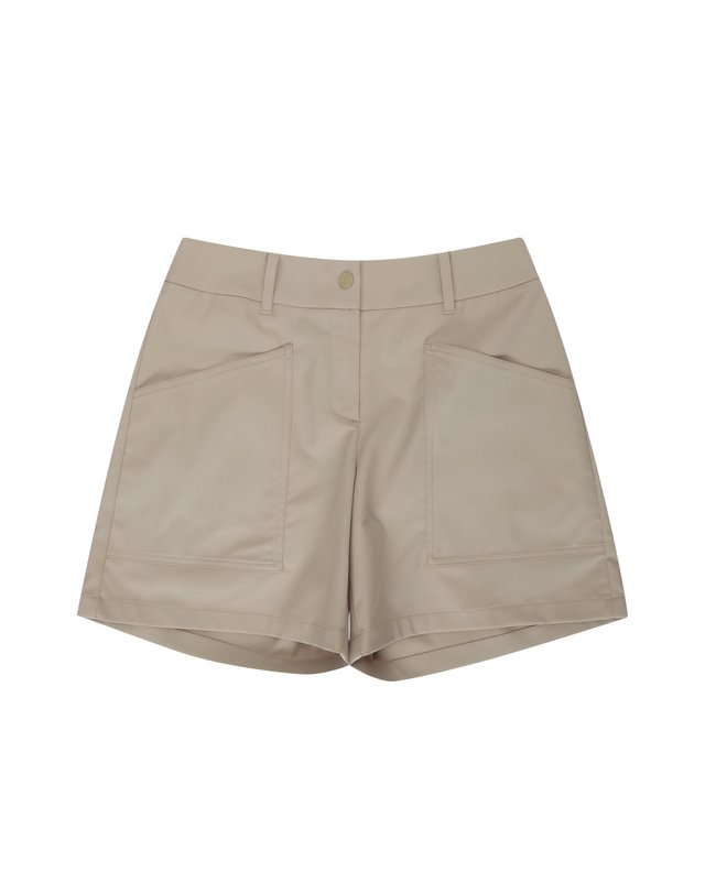 마틴골프 Big Pocket Shorts_Beige 베이지 착용컷