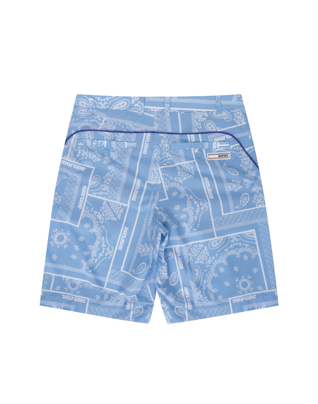 마틴골프 Paisley Shorts_S/Blue (Men) 블루 착용컷
