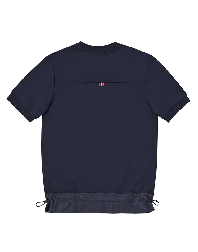 마틴골프 Frill Round Shirts_Navy 네이비 착용컷