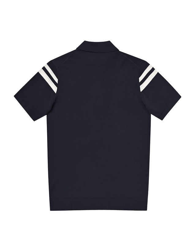 마틴골프 Line One Point Collar Sweater_Black (Men) 블랙 착용컷