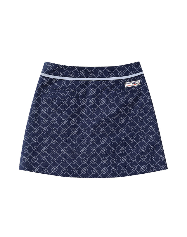 마틴골프 All-over Symbol Culottes_Navy 네이비 착용컷