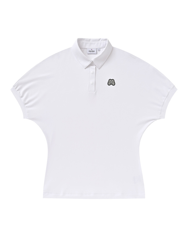 마틴골프 Stretch Raglan Polo Shirts_White 흰색 착용컷