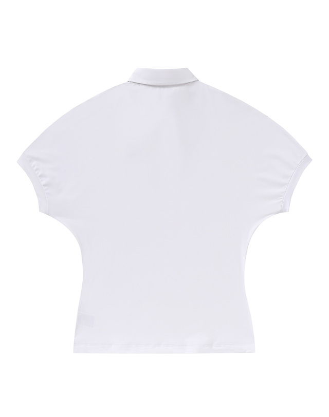 마틴골프 Stretch Raglan Polo Shirts_White 흰색 착용컷