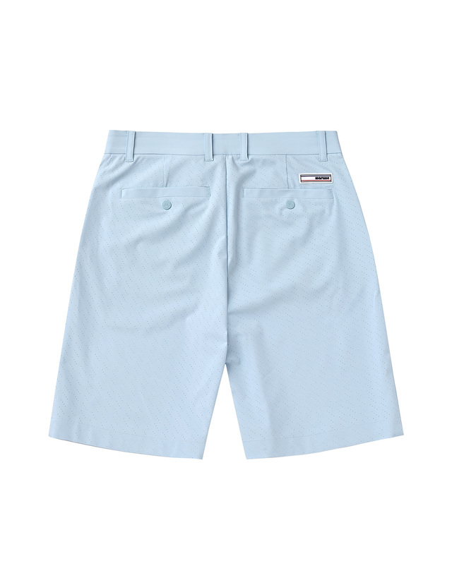 마틴골프 All-over Punching Shorts_S/Blue (Men) 블루 착용컷