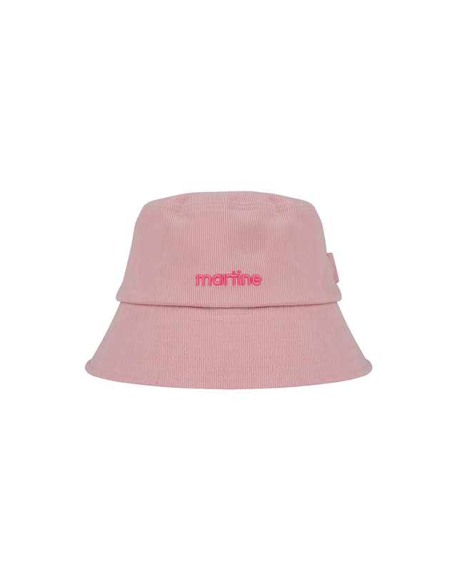 마틴골프 Corduroy Bucket Hat_L/Pink 핑크 착용컷
