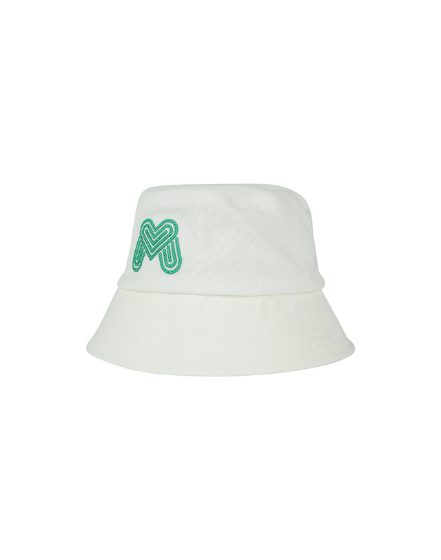 마틴골프 Corduroy Bucket Hat_O/White 흰색 착용컷