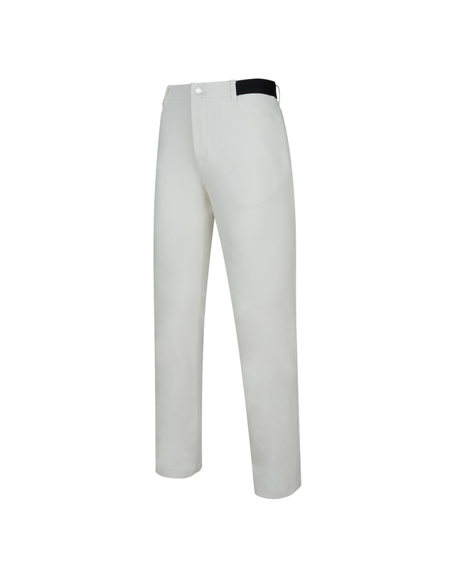 마틴골프 Logo Banding Pants_O/White (Men) 흰색 착용컷