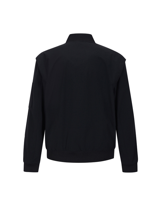 마틴골프 Bomber Stretch Jumper_Black (Men) 블랙 착용컷