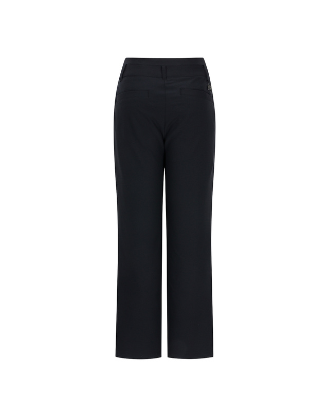 마틴골프 Pocket Semi Wide Pants_Black 블랙 착용컷