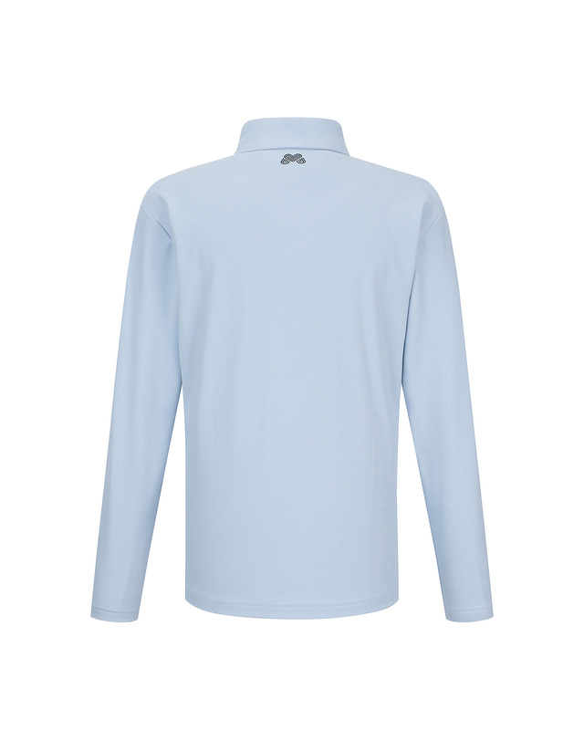 마틴골프 Basic Polo Shirts_S/Blue (Men) 블루 착용컷